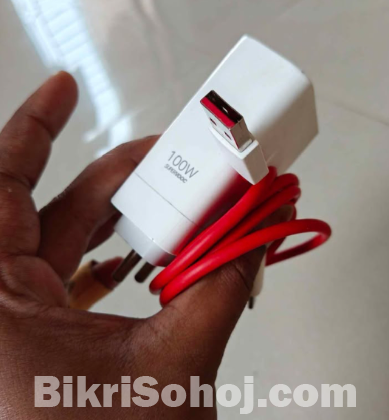 oneplus 100w box original charger